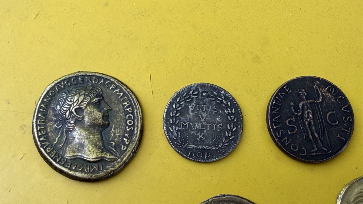 Tutti le monete: 9 römische Münzen schöne Repliken – Usato da Riedholz venduto da Frettchen63 3