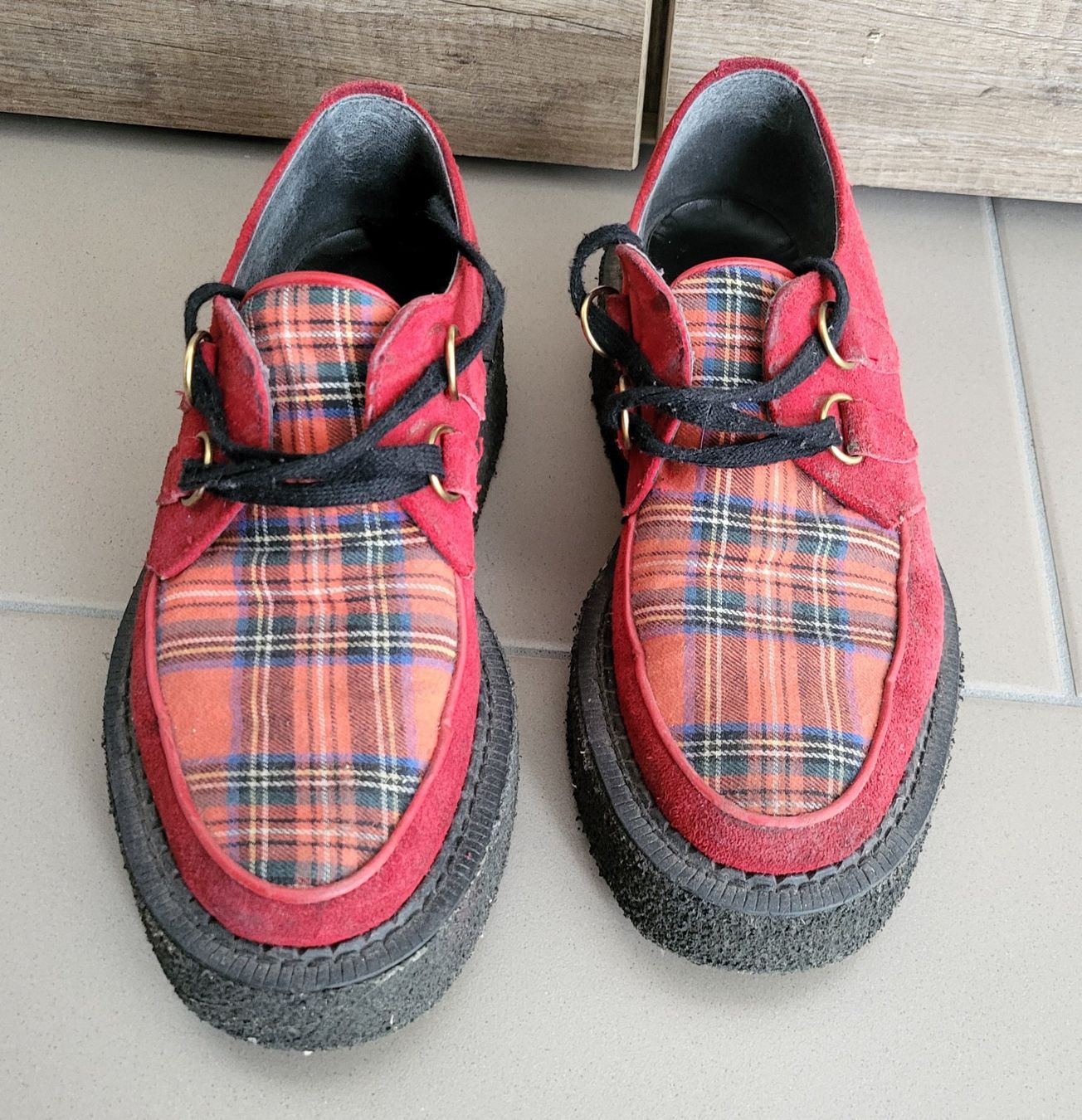 Scarpe da uomo: Rockabilly Teddy Schuhe Gr 41 – Usato da Weinfelden venduto da Zebi22 3
