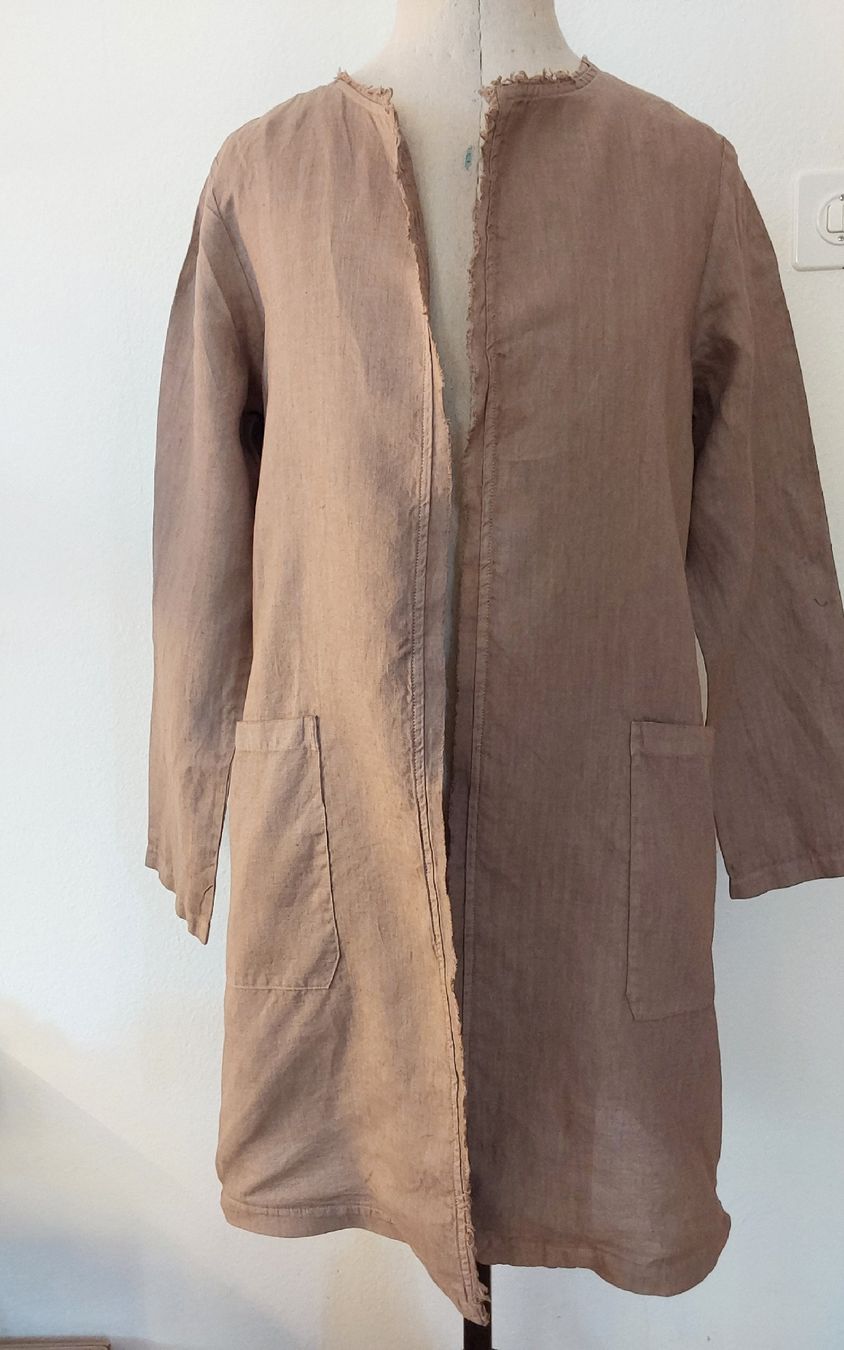 Mäntel: Mantel Longblazer Leinen BlueBerry S – Neu (gemäss Beschreibung) aus Köniz von scopello12