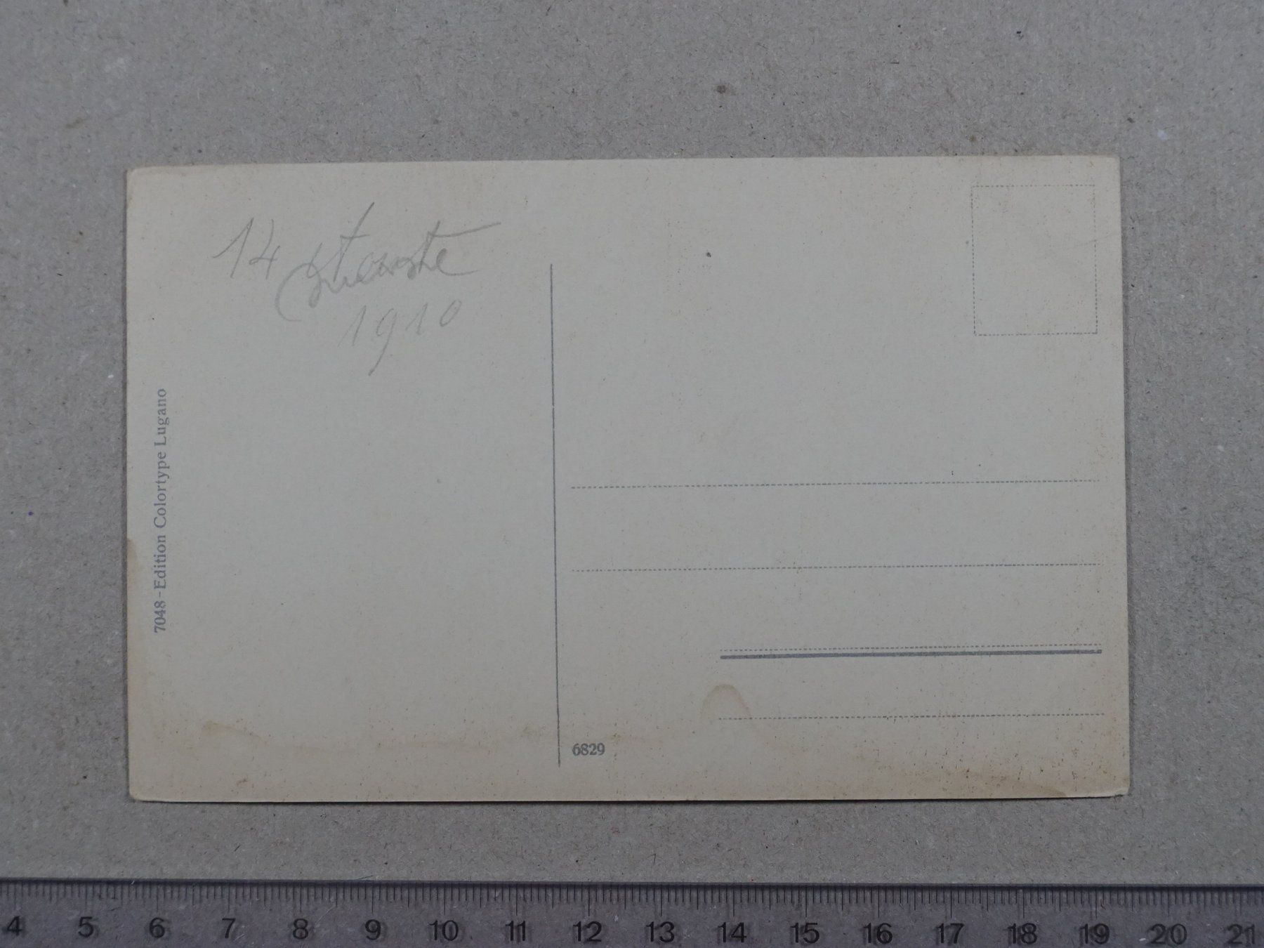 Cartoline postali: Lugano Paradiso – Usato da Lenzburg venduto da fh1 1