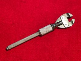 Handschraubstock, Uhrmacherwerkzeug antik
