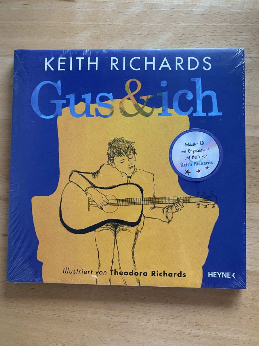 Libri: Gus & ich - Keith Richards inklusive CD – Nuovo e nell'imballaggio originale da Schwarzenburg venduto da Michellu