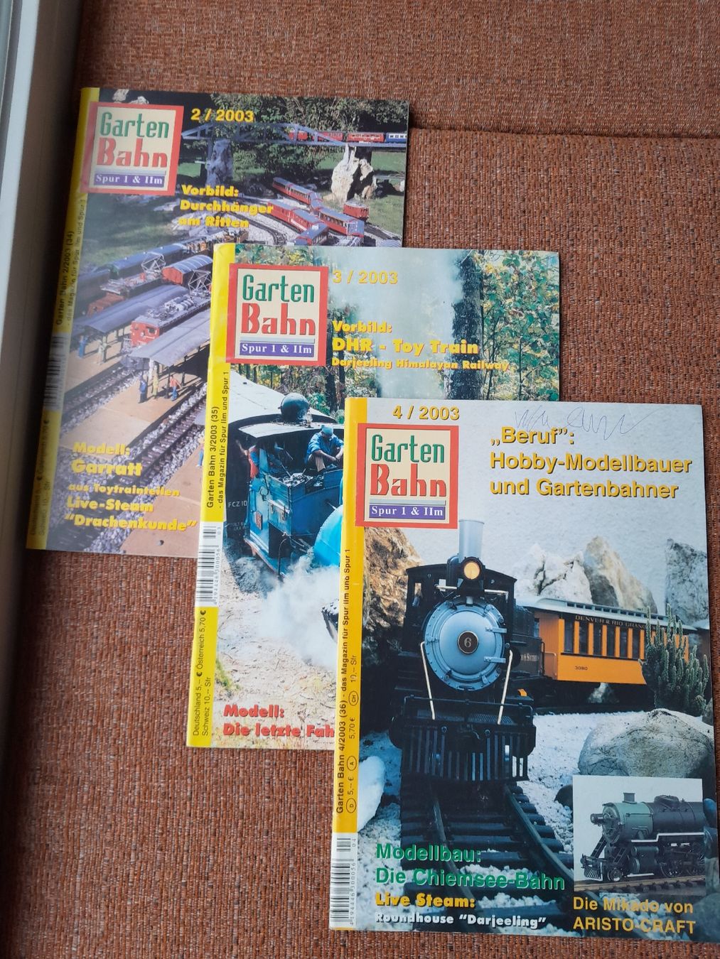 Zeitschriften & Magazine: Gartenbahnzeitschrift 2003 – Gebraucht aus Aadorf von Hyperkomp