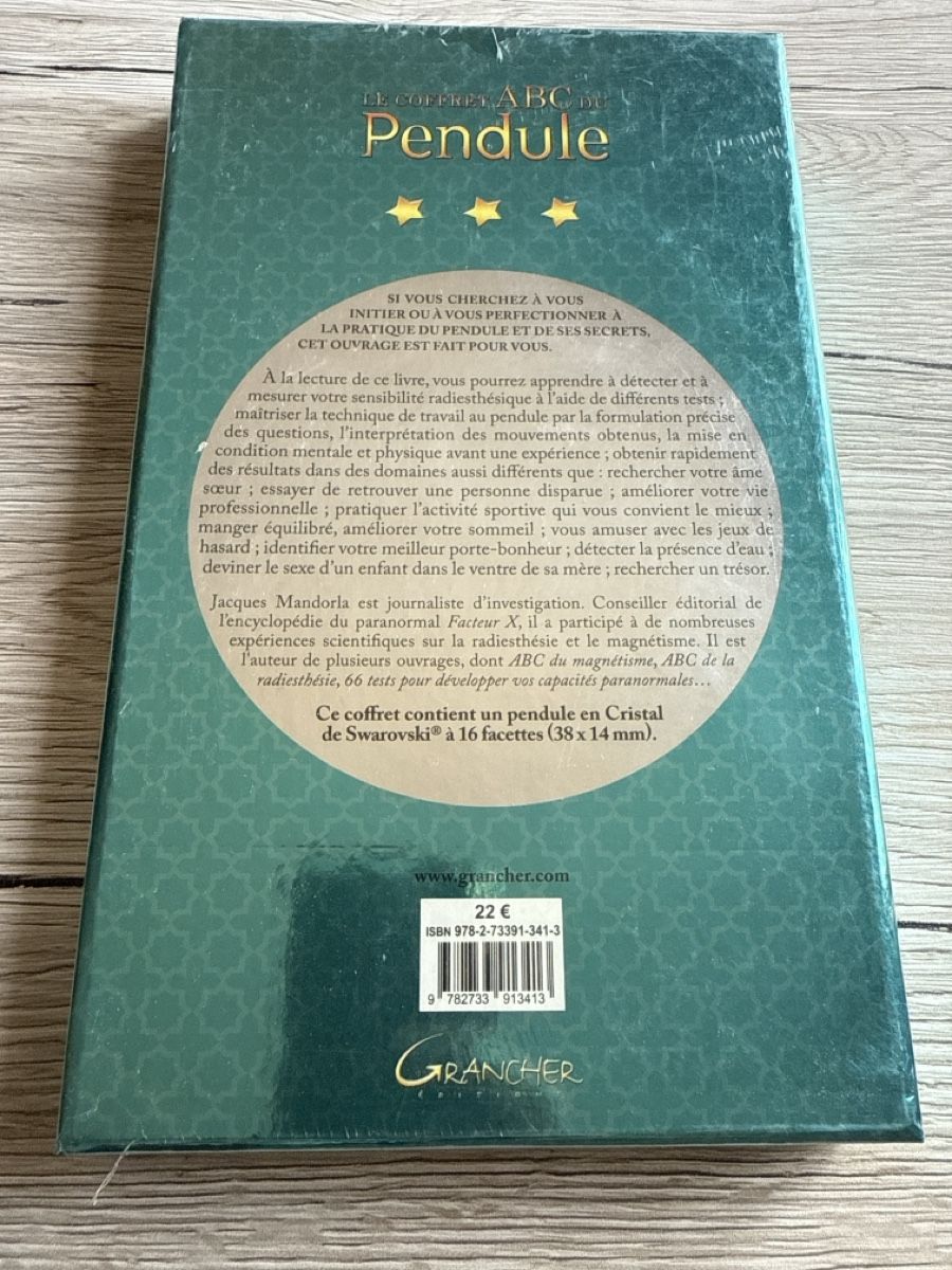Livres: Coffret ABC du Pendule – Neuf avec emballage d'origine à Genève par DoualS 1