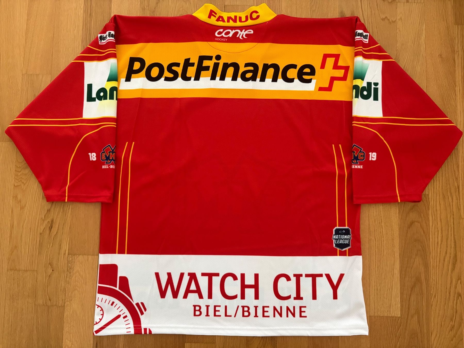 EHC Biel Leibchen & Hosen: ORIGINAL EHC BIEL TRIKOT EHCB BIENNE MEDIUM NEU – Neu (gemäss Beschreibung) aus Zürich von sombrero96 1