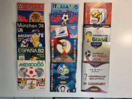 Albums Panini Coupe du Monde FIFA: Collection complète