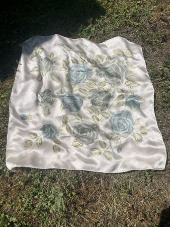 Vintage Seidenfoulard 80x80 cm