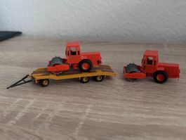Roco Tieflader mit 2 Walzen Kibri