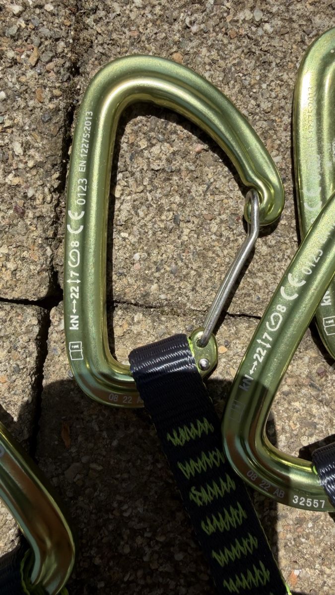 Kletterausrüstungen: Kletterhacken Orbit Express Mixte 11cm – Neu und originalverpackt aus Niederweningen von erlan 2