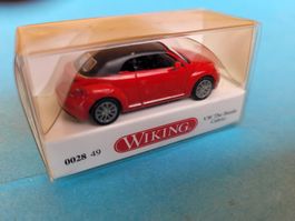 VW New Beetle cabriolet fermé 1:87 Wiking