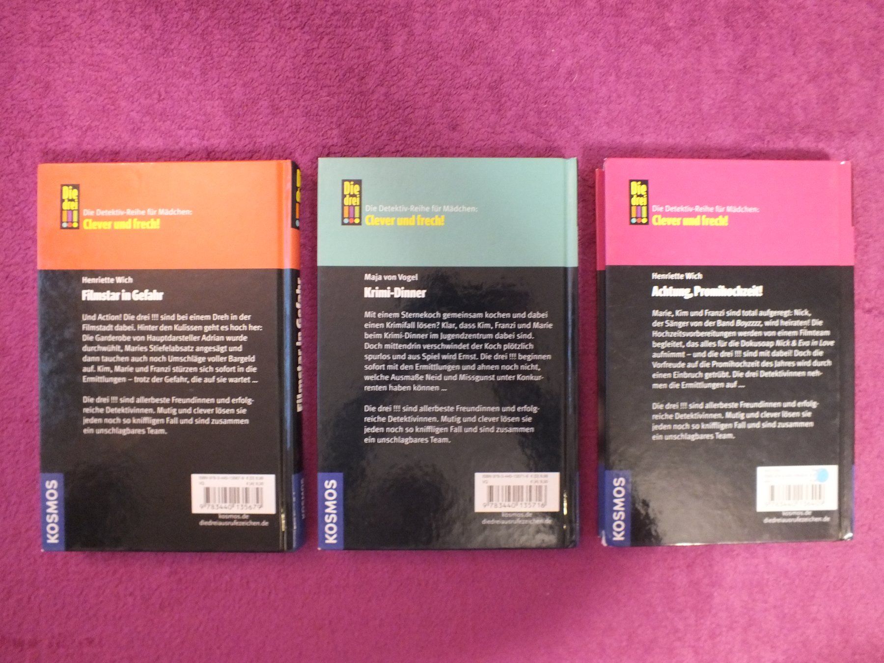 Bücher: Die drei !!! Bücher 3er Set – Gebraucht aus Müllheim Dorf von Seeeule01 1