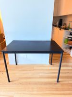 Tisch schwarz rechteckig 4 Personen