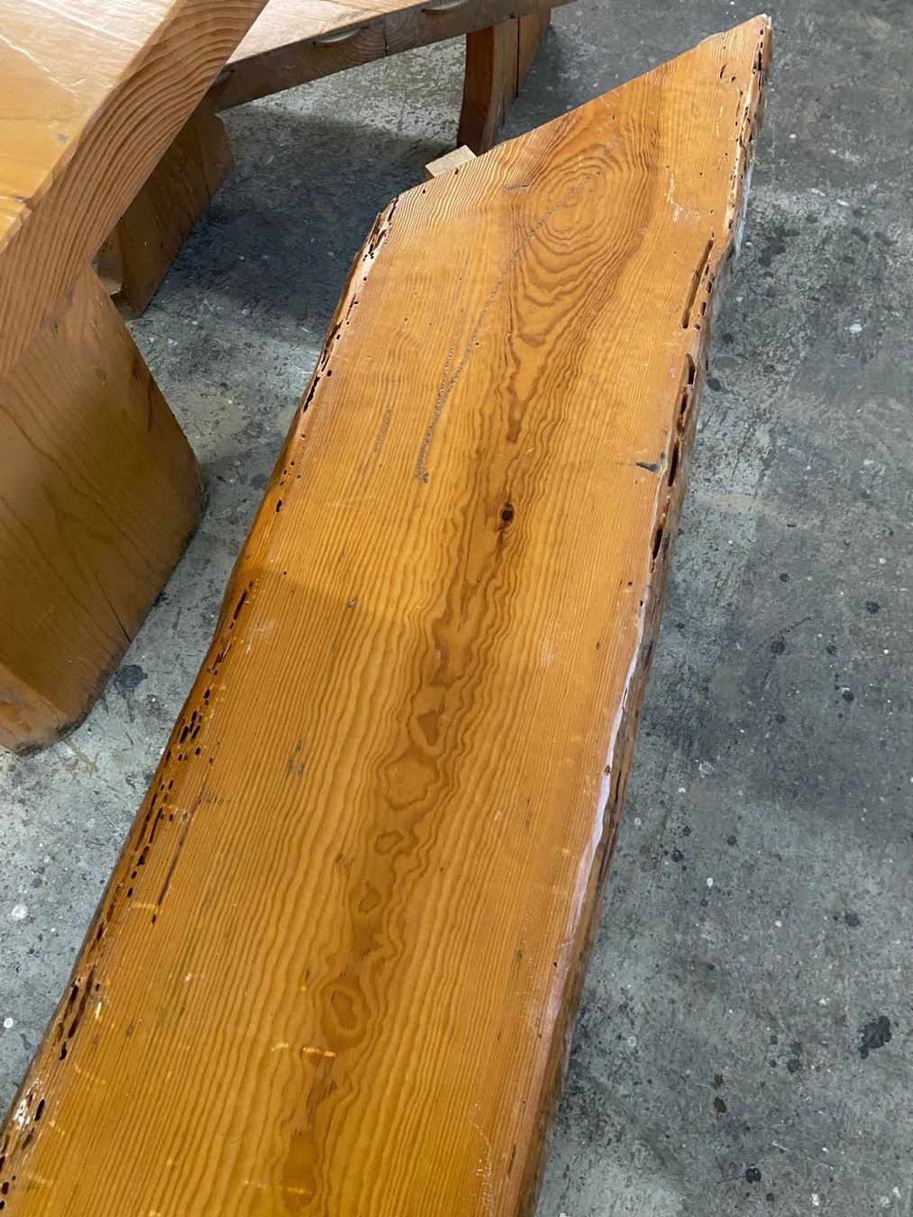 Set di tavolo e panche: Holz Sitzgarnitur – Usato da Rorschach venduto da maz13 4