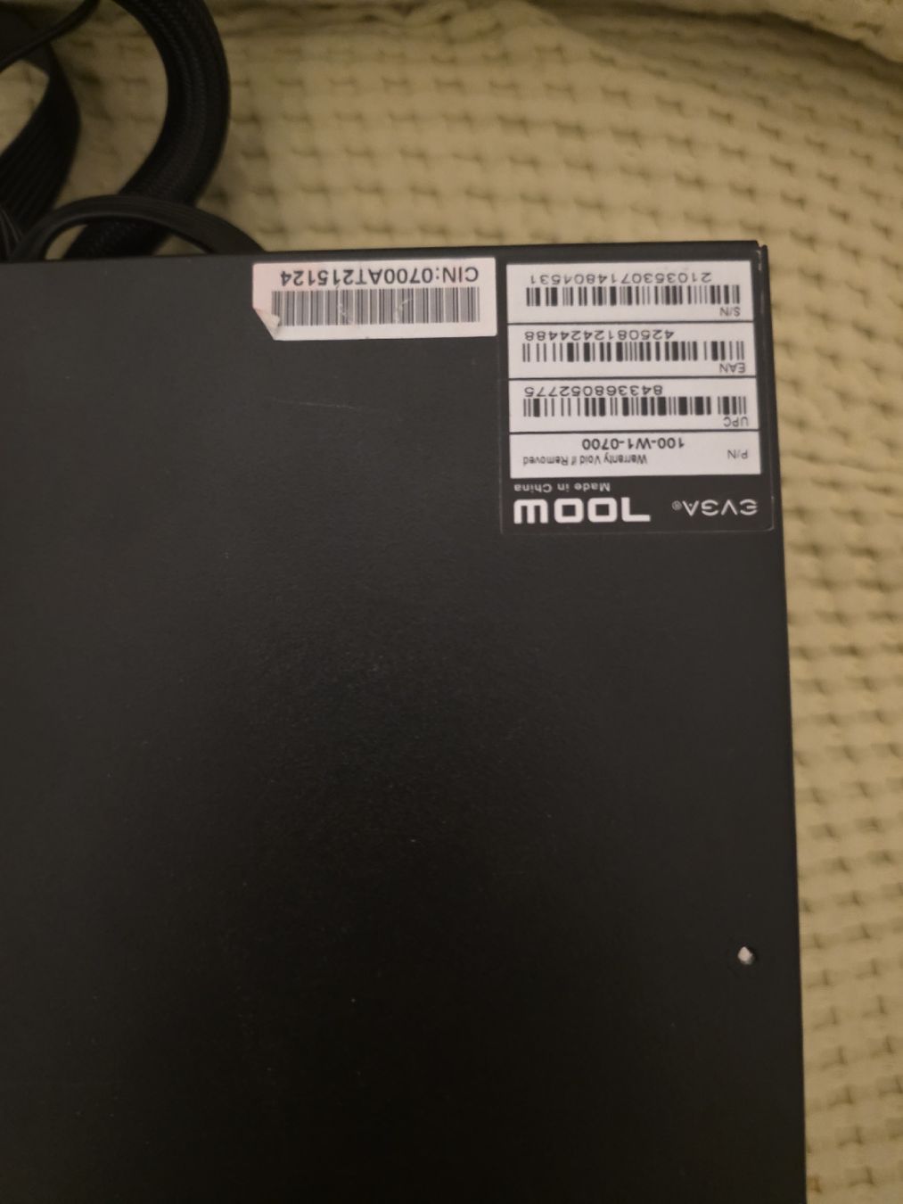 Componenti elettronici: EVGA 700W Netzteil – Usato da Basel venduto da Cod1987 1
