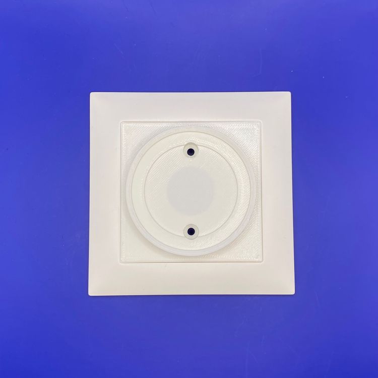 Halterung myStrom WiFi Button für Feller Edizio Due 1er Rahm 9