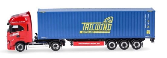 Herpa Modellautos: Iveco S-Way LNG Container Tailwind Herpa 1:87 – Neu und originalverpackt aus Luzern von aa43modelcars-Luzern 2