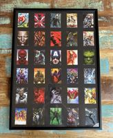 Bild 80 Jahre Marvel 50 Panini Karten eingerahmt