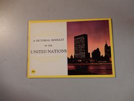 Vintage Booklet Vereinte Nationen 1960er Jahre USA New York