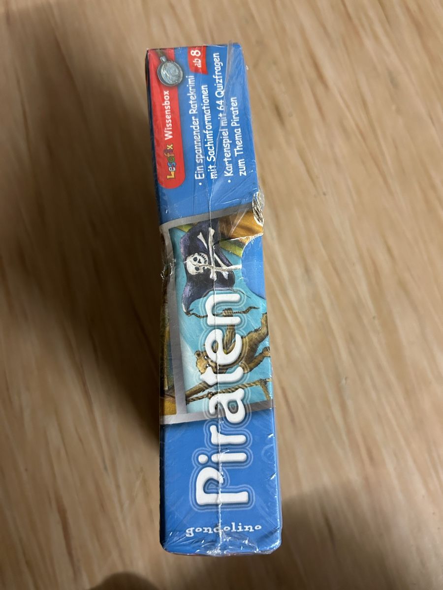 Giochi: Quizkarten Piraten – Nuovo e nell'imballaggio originale da Hallwil venduto da Zoeizy 1