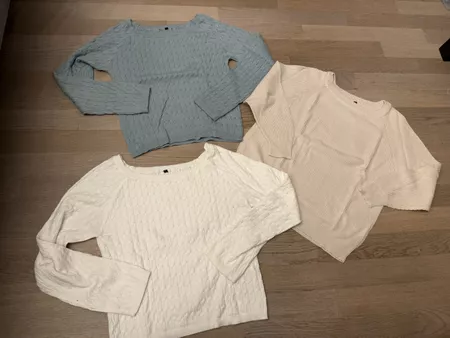 Damen Pullover Set 3 Stück Gr. M