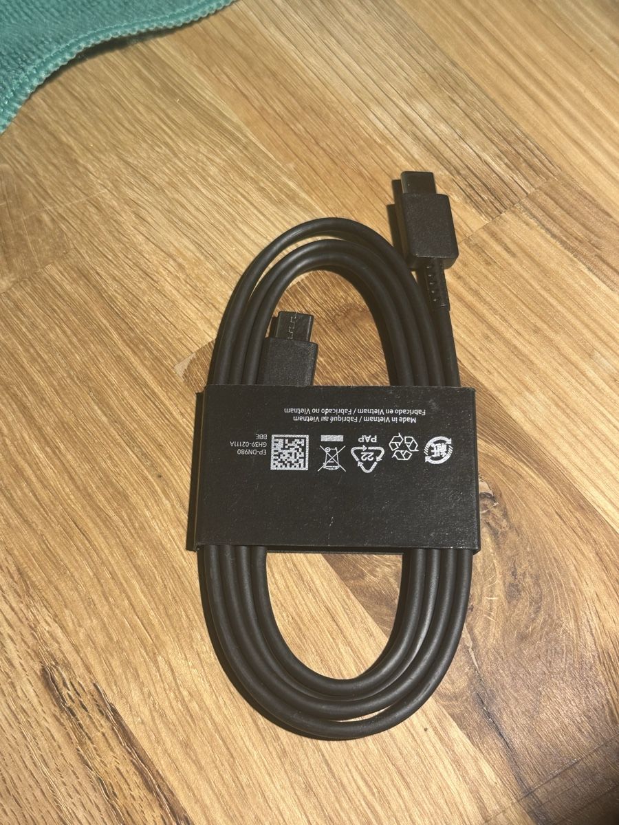 Samsung Cavi: USB-C auf USB-C Kabel, Schwarz neu – Nuovo (secondo la descrizione) da Fahrni b. Thun venduto da phonly 3