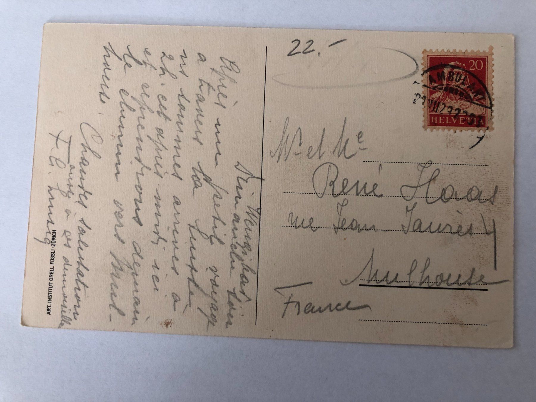 Cartoline postali: Kurhaus Wengibad  - Station Affoltern a A 1929 – Usato da Pfäffikon ZH venduto da Waltoversand 1