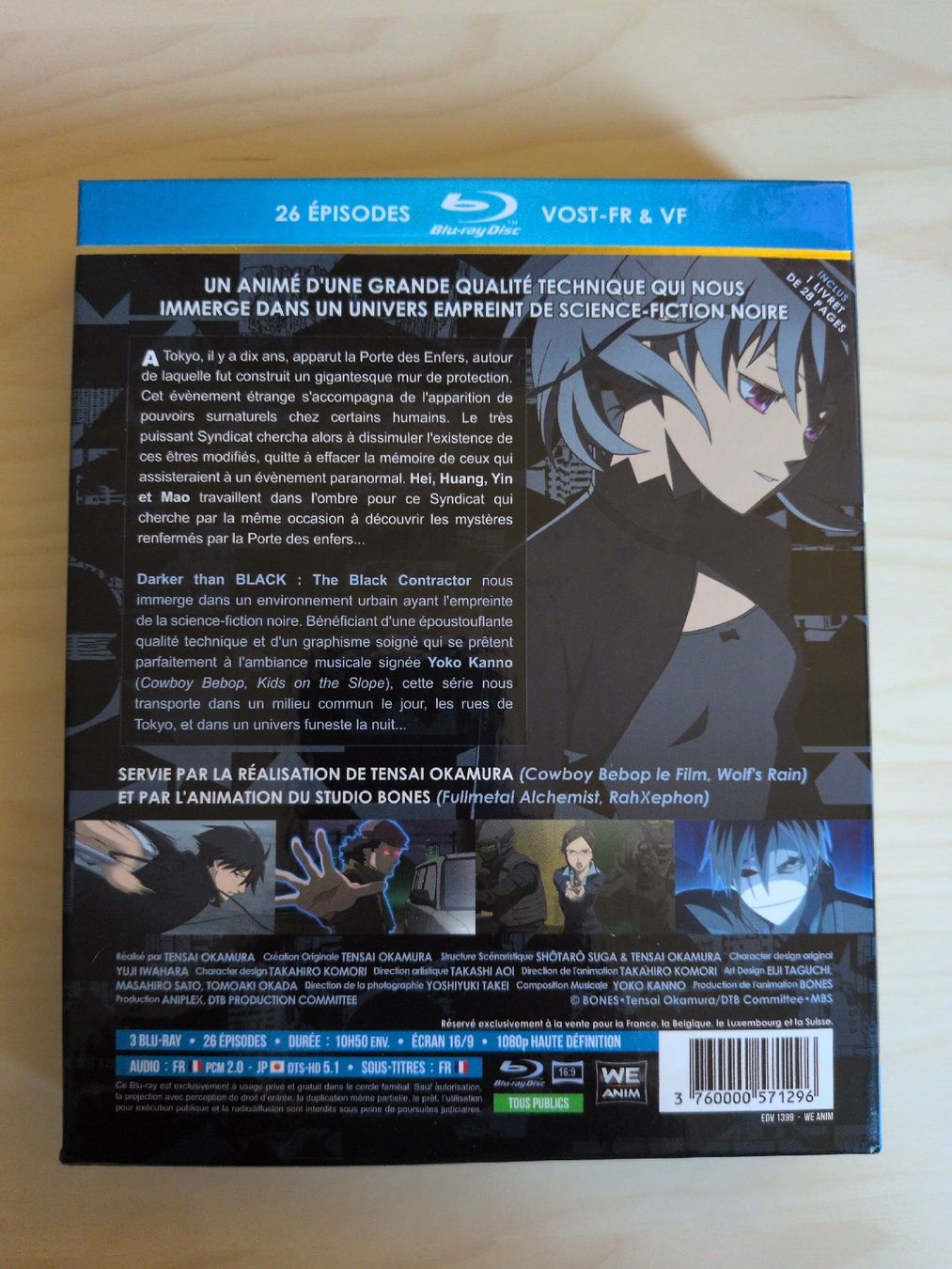 Tutti i DVDs: Darker Than Black Saison Complète Blu-ray – Nuovo (secondo la descrizione) da Gland venduto da Kyostal 1
