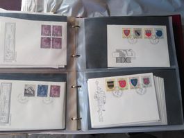 lot timbre liechtenstein  FDC