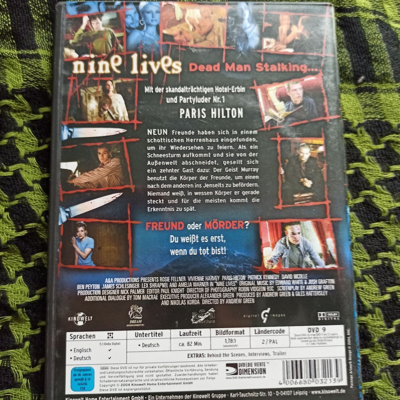 Tutti i DVDs: Nine Lives – Usato da Dübendorf venduto da kb86_MOVIE 1