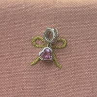 Silber 925 Herz Charms 