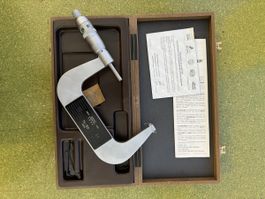 Micromètre TESA 75-100 mm avec coffret de rangement
