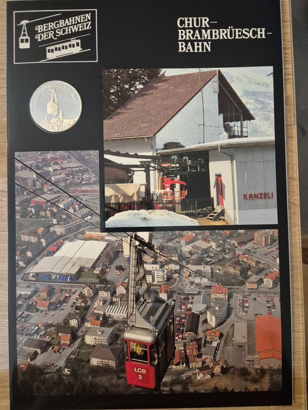 Medaillen: Bergbahnen der Schweiz - Chur-Brambrüesch-Bahn – Gebraucht aus Luzern von Vreneli_1