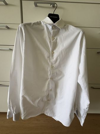 Herren Hemd SELECTED HOMME Slim Weiss Gr M guter Zustand