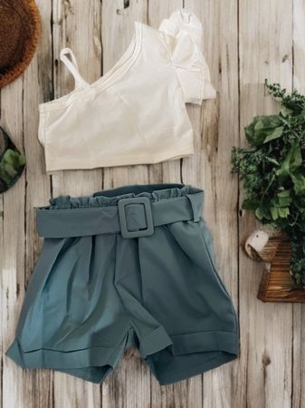 Sommerliches Outfit für Mädchen, Grösse 3-4 Jahre👧🏼☀️ (51)