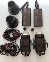 Aputure Video Dauerlicht 2 Stück mit 2 Koffern und Zubehör