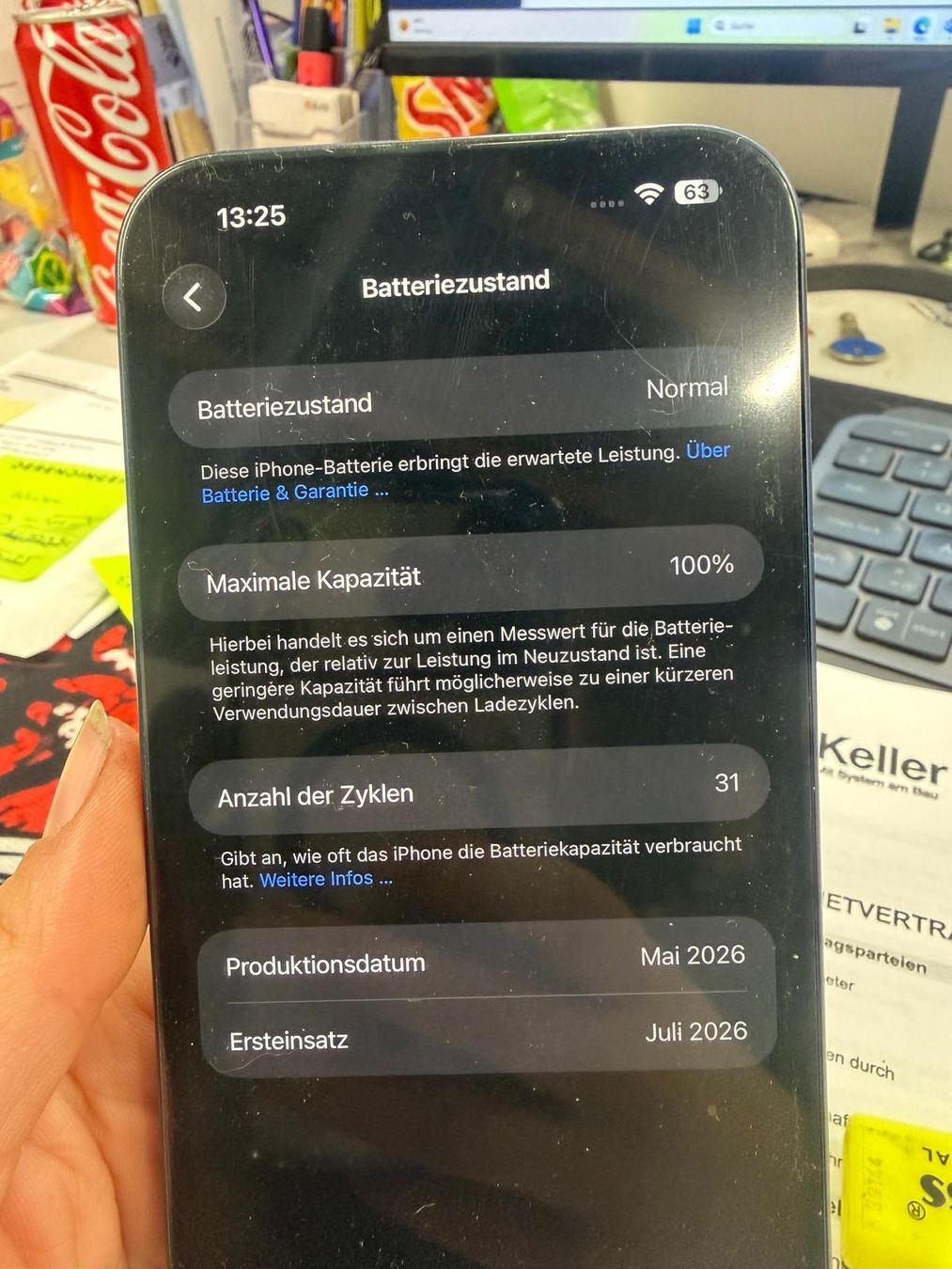 Apple Telefoni cellulari / Smartphones: IPhone 17 Pro MAX 256GB +++neuer Display+++ – Usato da Frick venduto da sandro_martin 9