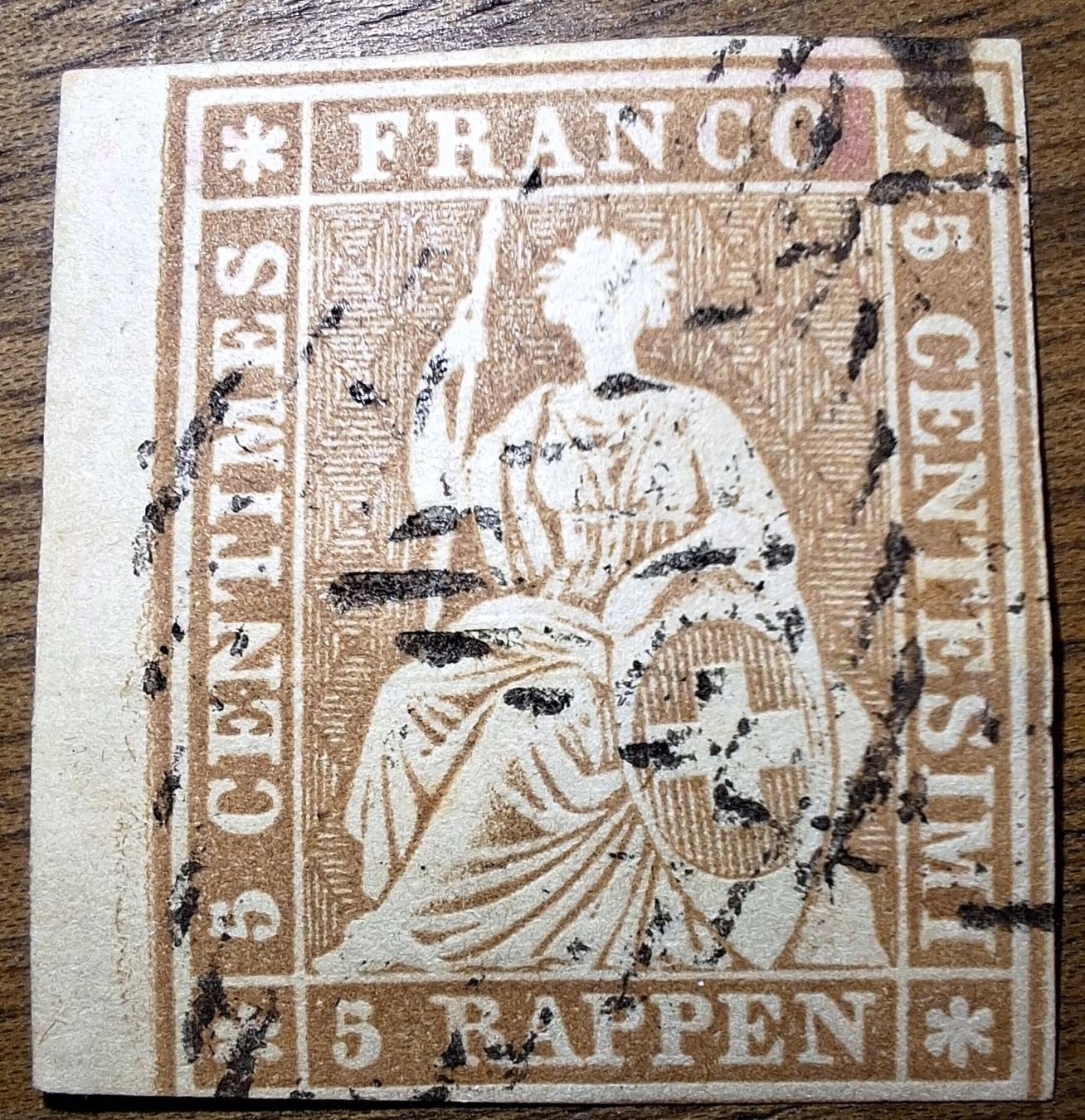 Tous les timbres: Strubel 22C Kat. 150.- – D'occasion à Balgach par SIMEON27