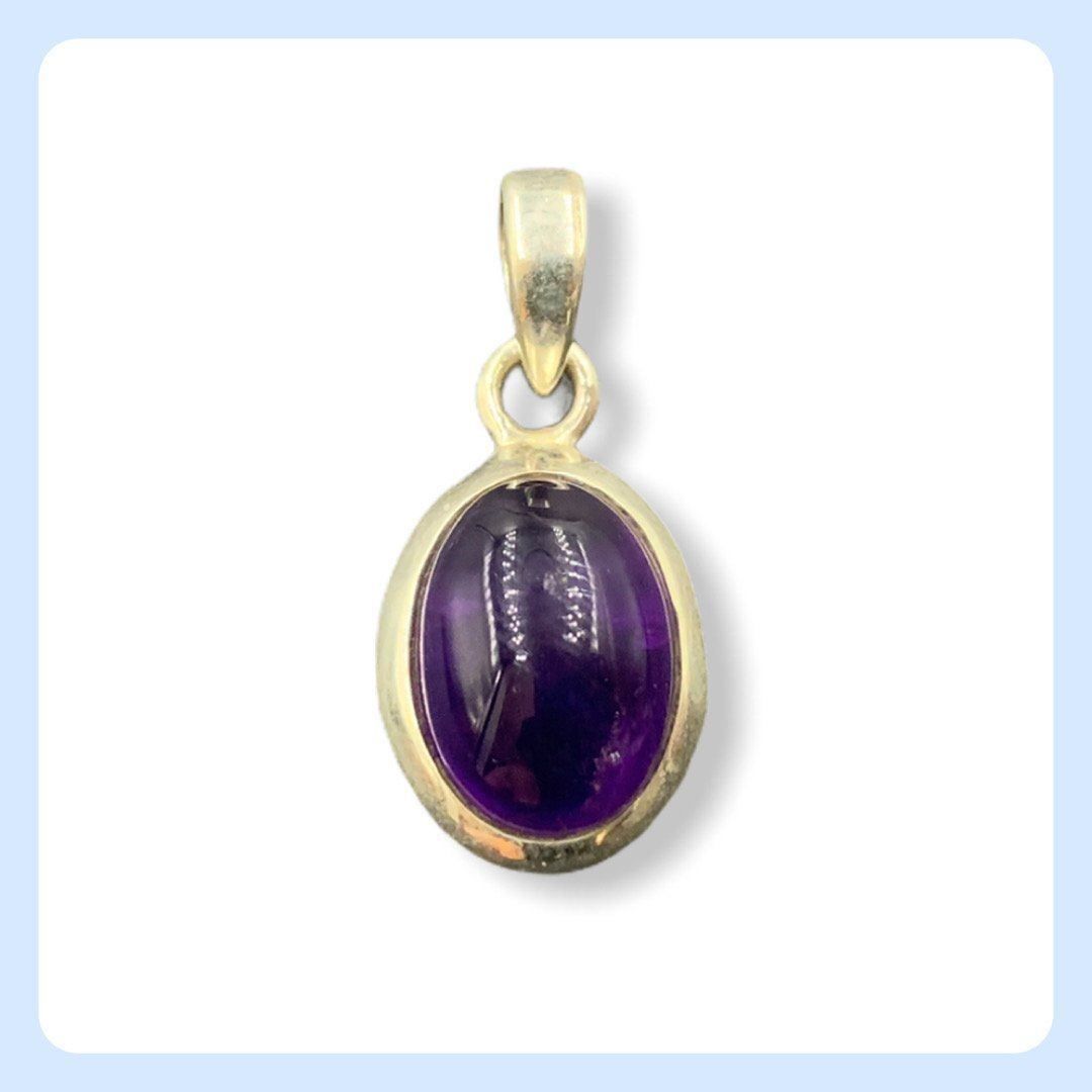 Ciondoli: Amethyst Anhänger Silber 925 – Nuovo e nell'imballaggio originale da Zürich venduto da Mevas_Silber