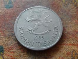 FINLANDE  1  Markka  1985