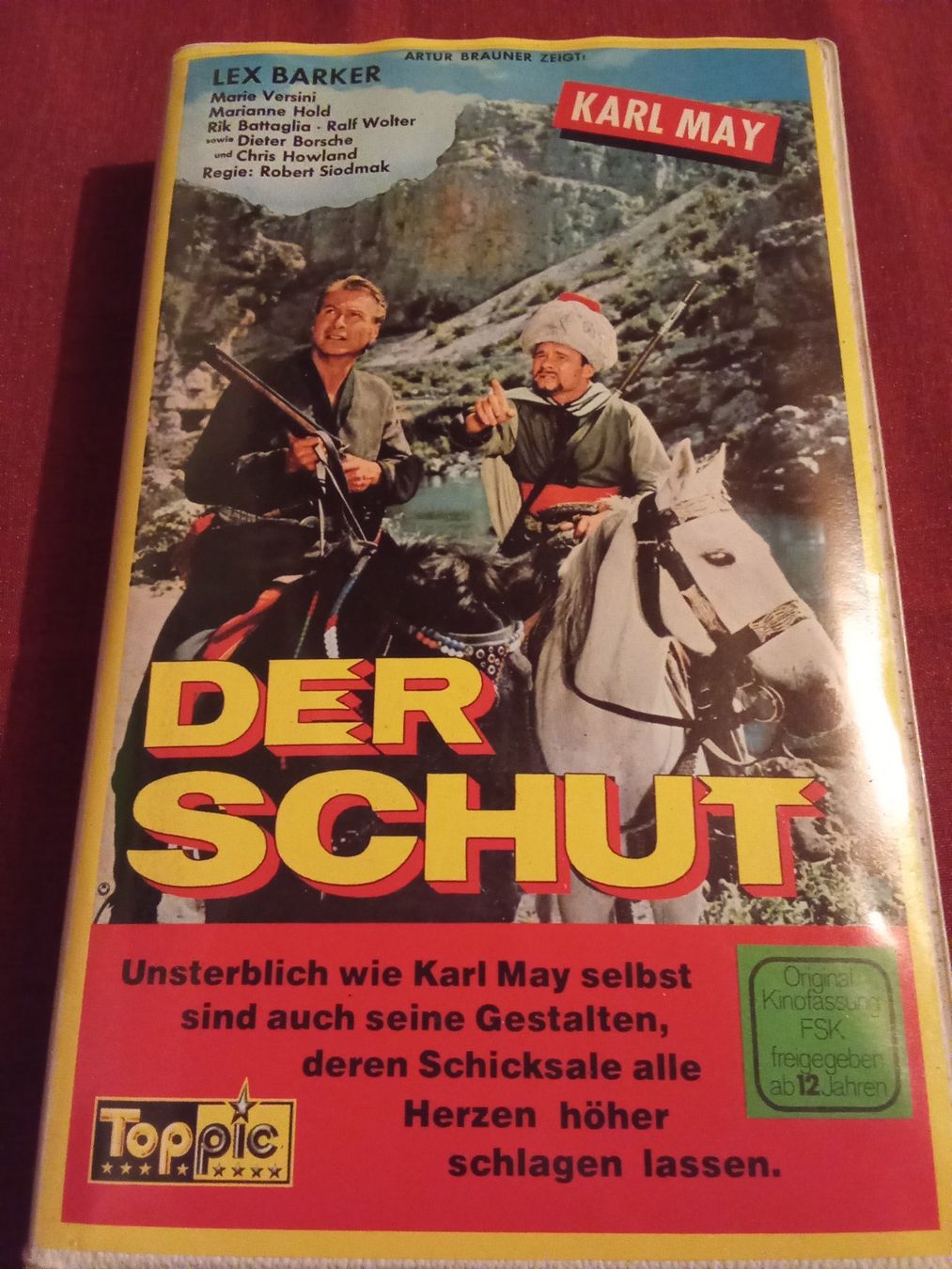 Alle VHS: Der Schut (BRD 1964) Toppic VHS 92110 – Gebraucht aus Remetschwil von Hofiii