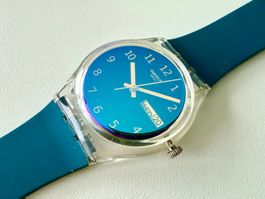 SWATCH “Blue Away” SO28K700, Brand new, No box&papers
