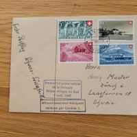 Luftpost Genève 1947