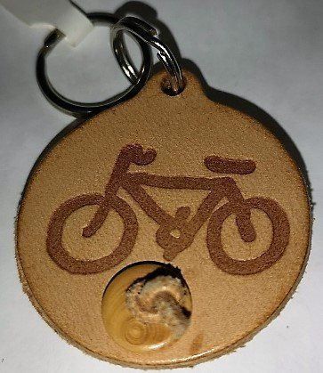 Portachiavi: Schlüsselanhänger Velo aus Leder – Nuovo (secondo la descrizione) da Lutzenberg venduto da Truhe