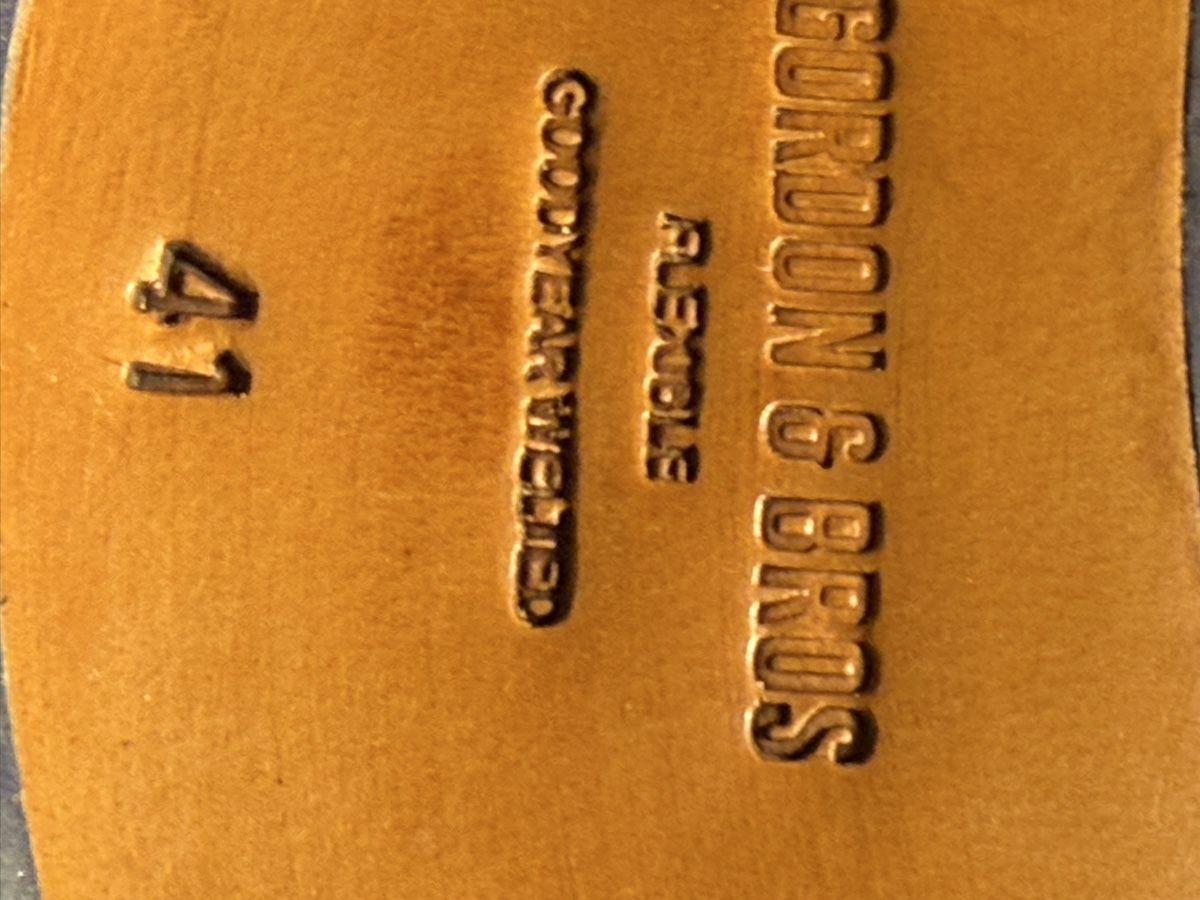 Scarpe da uomo: Stiefeletten Gordon & Bros Neu cognac Grösse 41 – Usato da Zürich venduto da Jamezone 3