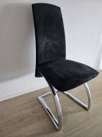 Esszimmerstühle schwarz 4 Stk.