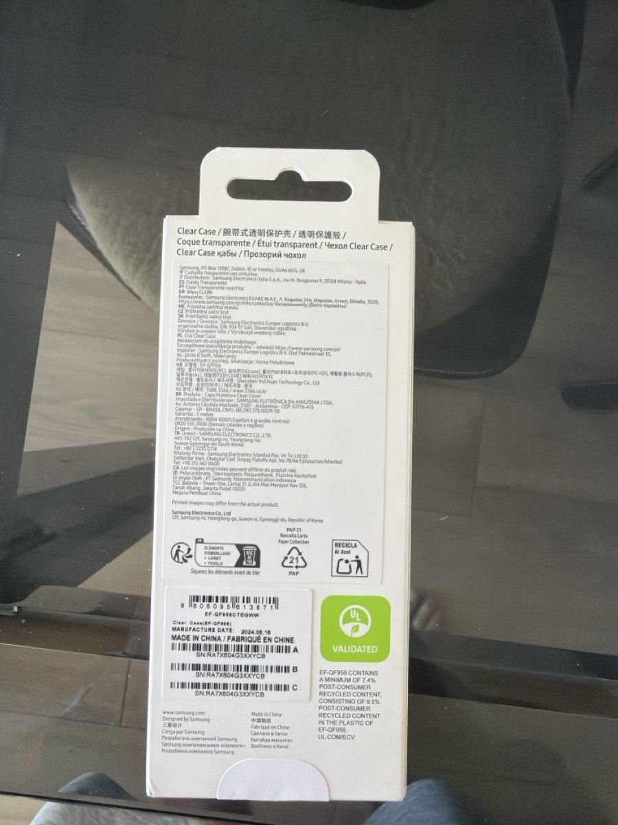 Samsung Coques & Protection écran: Coque transparente Samsung Galaxy Z Fold6 neuve – Neuf avec emballage d'origine à Cully par Vadhor 1