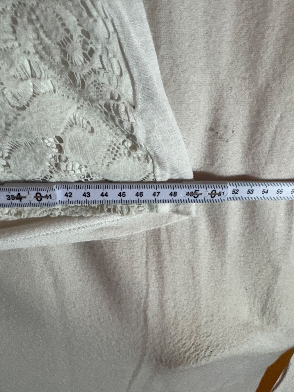 Maglioni & Felpe: Weisser Pullover mit Spitze ca. Gr.M – Usato da Grosswangen venduto da second_hand_dress 4