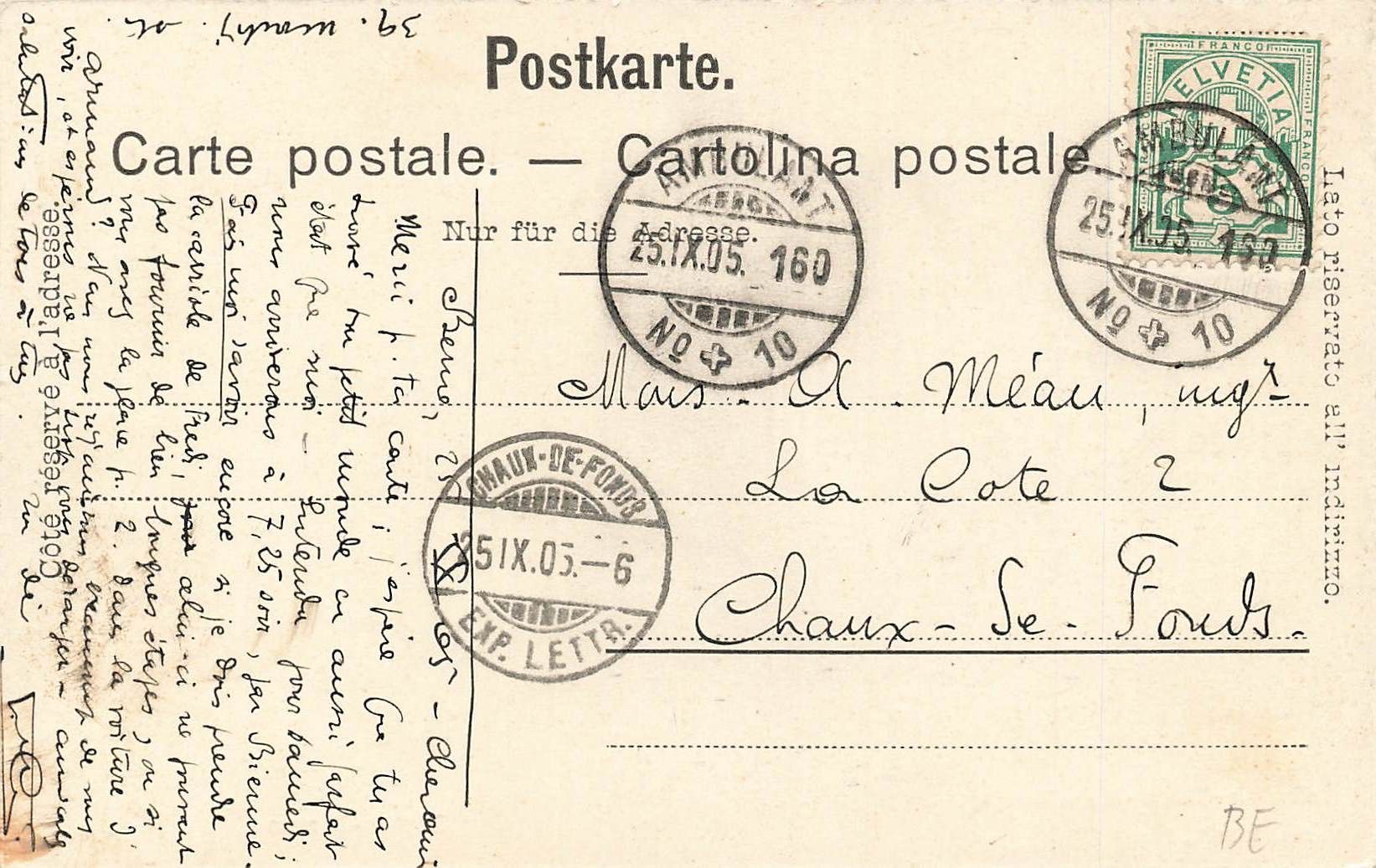 Cartoline postali: Gurten kulm – Usato da Biasca venduto da Blenio71 1
