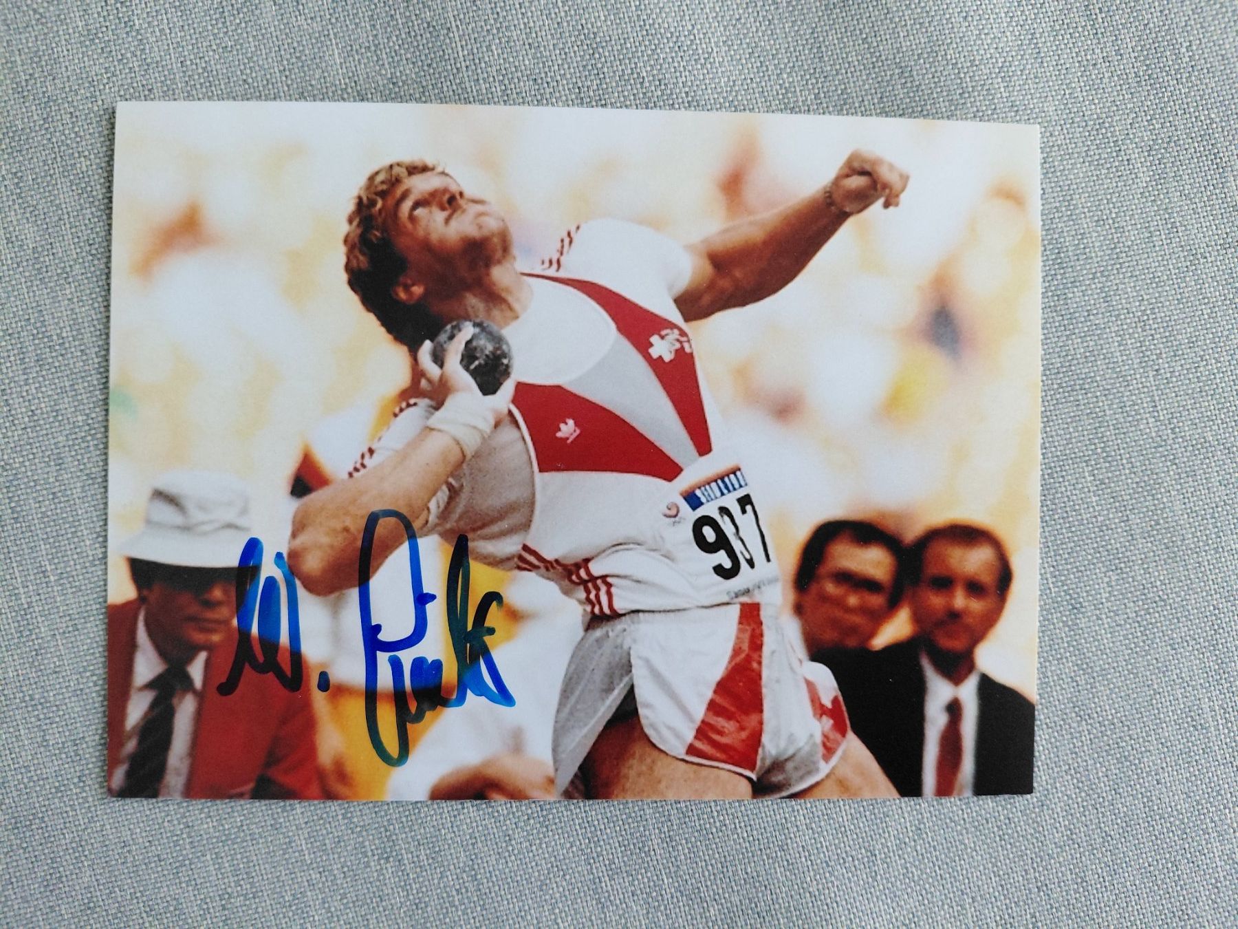 Autografi: Autogramm Werner Gùnthôr – Usato da Schmerikon venduto da Olympia04