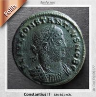 Antike römische Münze / Constantius II / 324-361 nCh.